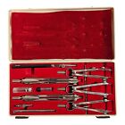Vintage Keuffel   Esser K E Ionic Drafting Tools Set Box West Germany Compass 