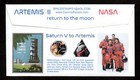 Artemis 2 - Launch - Houston Mission Control Postmark - Spacestamps1 Cach