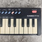 Vtg Casio Pt-10 29-key Mini Electronic Keyboard Missing Battery Cover Tested