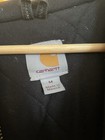 Carhartt Vintage Hooded Jacket Size Medium Black Fade