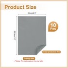10pcs Adhesive Vinyl Sheets Bundle 8 3   x 12   self Adhesive Vinyl Gray