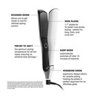 Ghd Chronos Max 2  Wide Plate Styler Iron White