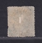 Queensland Scott 6a Used 1860 2d Blue Chalon Perf 15   Small Star Wmk Scv  105