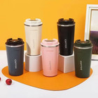 380 510ml Travel Stainless Steel Coffee Cup Thermal Mug Leak-proof Thermos Bottl