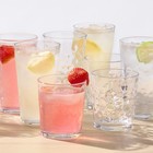 Brylanehome 16 Piece Hemby Glassware Set - Clear