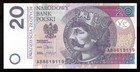 Poland 2016 P-184 20 Zlotych Unc