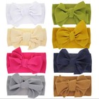 10pcs Baby Girl Lace Bow Flower Headbands Soft Stretch Toddler Hair Accessories