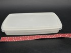 Vintage Tupperware 8-3 4  X 5  Deli Bacon Meat Keeper  816 Container Lid  817
