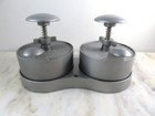 Weston Double Burger Press Adjustable Thickness Compacting Ejector Heavy Duty