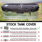 2x2x4 Galvanized Stock Tank Cover Ice Water Therapy Ice Bath Cover Waterproof
