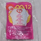 Ty Teenie Beanie Babies Chip The Calico Cat For Mcdonald   s  12