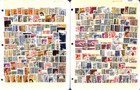Canada Stamp Collection On 10 Stock Pages  Nice Lot Unchecked  sd 