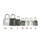 4 Digit Combination Luggage Padlock Tsa Style Travel Suitcase Password Lock
