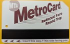 Reduced Fare  Round Trip Ticket  Nyc Metrocard-expired  Mint Condition