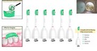 Replacement Electric Toothbrush Heads For Sonicare - 6-pack With Hygienic Caps