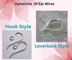 Seaglass Sterling Silver Ladies Dangle Earrings Beach Jewelry Beach Gift For Her