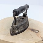 Dover Lace Iron 2 Pieces Made In U s a  Vintage 1920s Removable Handle Steel
