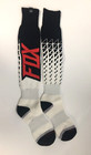 Men s Red blk white Fox Racing Socks Coolmax Thick Given Sock  06011-064  Size L