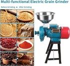 Electric Grain Mill Grinder 3000w 110v  Commercial Dry Feed Corn Cereals Wheat