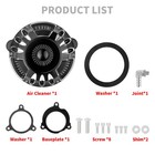 Air Filter Cleaner Intake For Softail Fxbb 25 Cvo Street Glide Flhxse 2023-2025