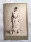 1890   s Young Lady Stage Actress Cabinet Card Photo New York City