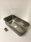 New Iapmo Stainless Steel Single Bowl Kitchen Sink 30    X 18    W  Clips Quantity
