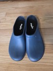 Sloggers Rain Garden Slip On Women Clogs Size 10 Blue Rubber Made In Usa
