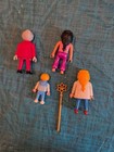 Playmobil People Character Lot Of 4 Figures Loose Free Shipping 