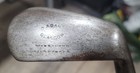Antique Vintage D  Adams Glasgow Smooth Face Hickory Wood Shaft Golf Club