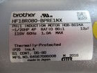 Brother Gear Motor 115ac   Hf18r080-bpre1nx   1 20 Hp  80 1 Ratio Reversible New