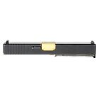Complete Assembled Slide For Glock 17 Gen 1-3 Full Size   Pvd Gold Barrel
