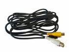 Usb Male To 3rca Female Av Composite Video Audio Converter Adapter 12ft Cable