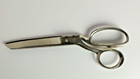 Vintage Wiss 8  Inlaid Steel Forged No  128 Tailor Sewing Shears Scissors