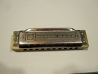 Vintage M  Hohner Blues Harp Harmonica Key Of A Flat In Case  Made In Germany