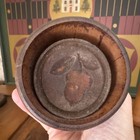 Antique Wooden Empty Sewing Spools Brown Pre-1930 Original Collection