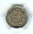 1858 Liberty Seated Half Dime  Pcgs Ms63