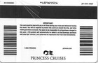 Princess Cruise Line Passenger Id Card boarding Pass  Jet 44927  blank 