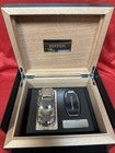Genuine Ferrari 812 Carbon Fiber Cigar Humidor Key Box Gift Set W model Car 