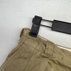 Vintage 1950s Us Army Shorts Mens 30 Fits 26 Khaki Twill Talon Zip 1956 Pleated