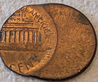 1995 Lincoln Memorial Cent Uncirculated Rb Error 50  Struck Off Center