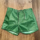 Birdwell Beach Britches Board Shorts Swim Trunks Green Vtg Nos Youth Kid Boys 24