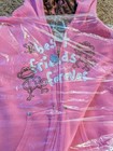 New Vintage Bobby Jack Best Friends Forever Zip Up Hoodie Girls Size Small Pink