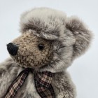 Russ Wesley Teddy Bear Plaid Bow Plush Stuffed Animal 10 