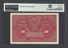 Poland 20 Marek 1919 P26 Uncirculated Grade 63