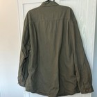 Vintage C e  Schmidt Workwear Double Layer Olive Duck Cotton Work Shirt Xlt