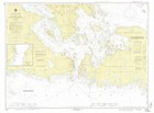 Nautical Chart   14882 St  Marys River De Tour Passage To Munuscong Lake 1979