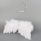 Newborn Photography Props Infant Angel Feather Wings Costume For Babies   