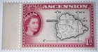 Travelstamps  1956 Ascension Sc  63   Sg 58 Qe2   Mint  Og  Never Hinged
