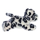 Mini Flopsies 8 Inch Snow Leopard Plush Toy Cuddly Gray Soft Stuffed Animal