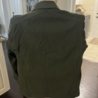 Vintage Real U s  Army Wool Field Jacket Olive Drab Military Patch Wwii Kr Era